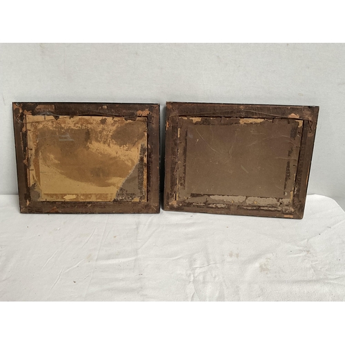 300 - PAIR OF EDWARDIAN FRAMED COUNTRY SCENE PICTURES 18