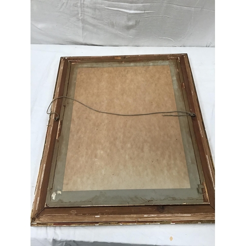 308 - RETRO FRAMED PENCIL DRAWING OF NUDE SIGNED JEANINE POTIER 26