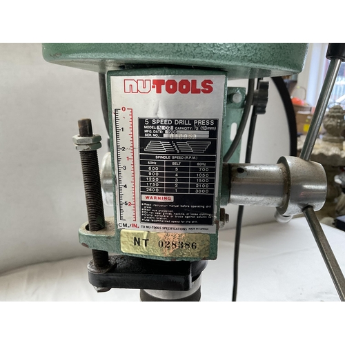 37 - NUTOOL 5 SPEED DRILL PRESS - H 23