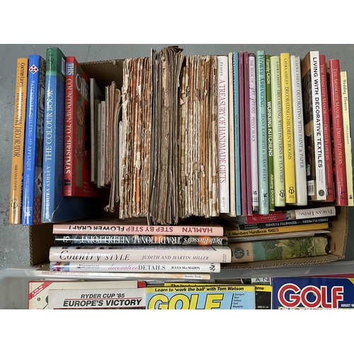 38 - 6 BOXES OF BOOKS AND MAGAZINES