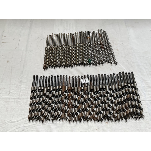 50 - 2 BOXES OF NEW DRILL BITS OF VARIOUS SIZES