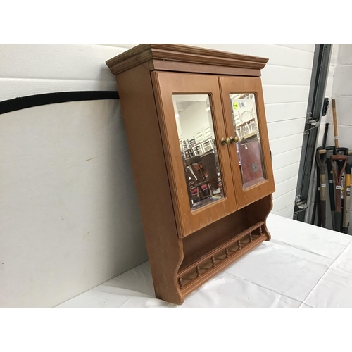 60 - REPRODUCTION PINE BATHROOM CABINET - H 30