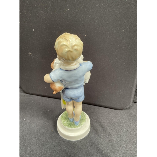 193 - ROYAL WORCESTER MONDAYS CHILD IS FAIR OF FACE FIGURINE