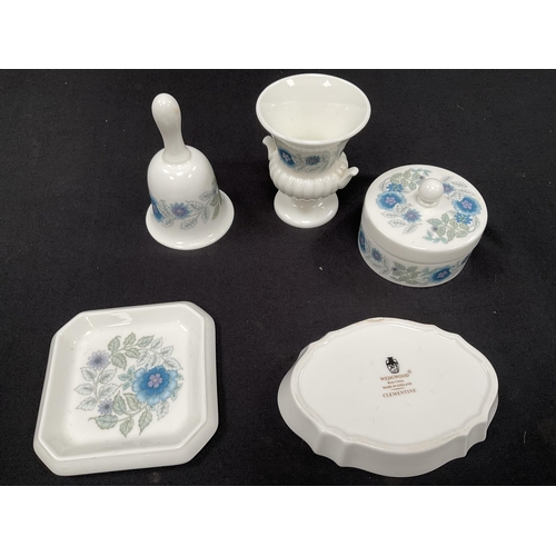 203 - QTY OF COLLECTABLE CHINA TO INCLUDE WEDGEWOOD, SHELLEY ETC