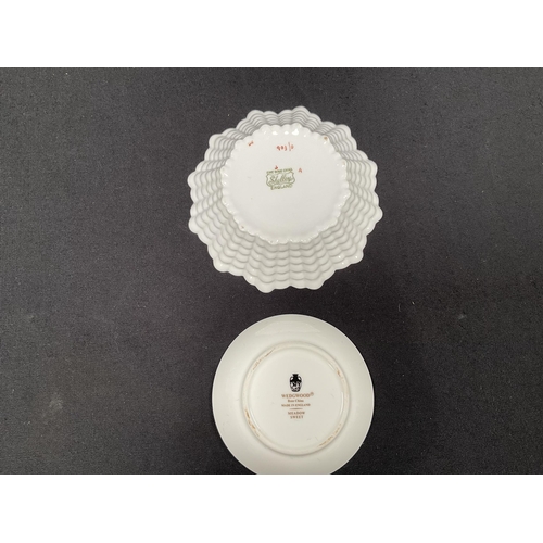 203 - QTY OF COLLECTABLE CHINA TO INCLUDE WEDGEWOOD, SHELLEY ETC