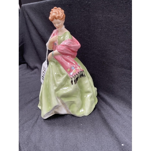 206 - ROYAL WORCESTER FIRST DANCE FIGURINE