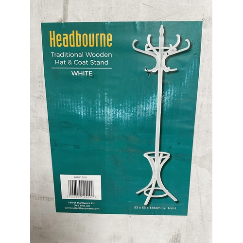 56 - NEW IN BOX HAT AND COAT STAND (NEEDS ASSEMBLY)