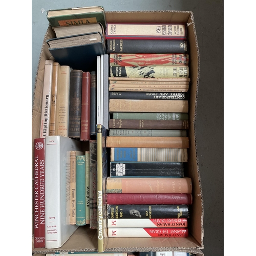 58 - 5 BOXES OF BOOKS