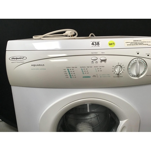 hotpoint aquarius tdl31 tumble dryer