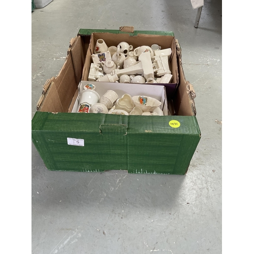 15 - LARGE COLLECTION OF COMMERATIVE CHINA TO INCLUDE GOSS & ARCADIA