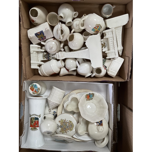 15 - LARGE COLLECTION OF COMMERATIVE CHINA TO INCLUDE GOSS & ARCADIA