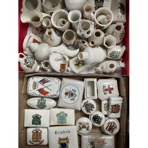 15 - LARGE COLLECTION OF COMMERATIVE CHINA TO INCLUDE GOSS & ARCADIA