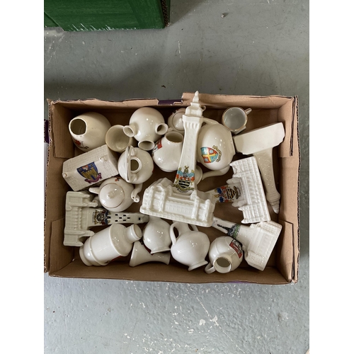 15 - LARGE COLLECTION OF COMMERATIVE CHINA TO INCLUDE GOSS & ARCADIA