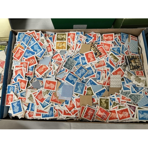 28 - BOX OF STAMPS ETC