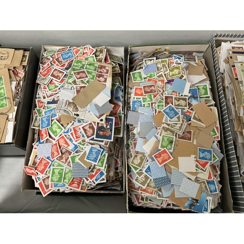 28 - BOX OF STAMPS ETC