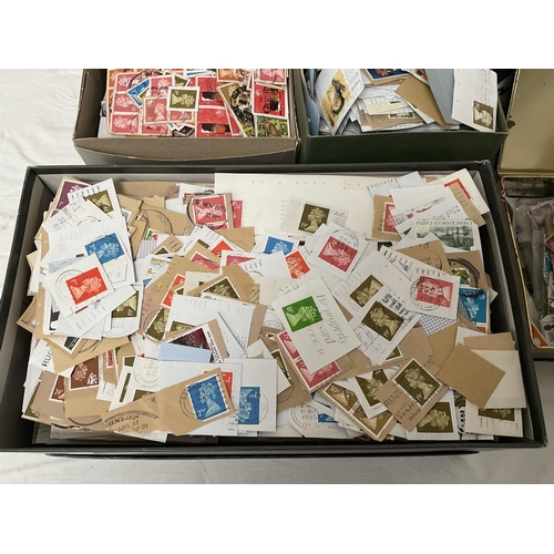 28 - BOX OF STAMPS ETC