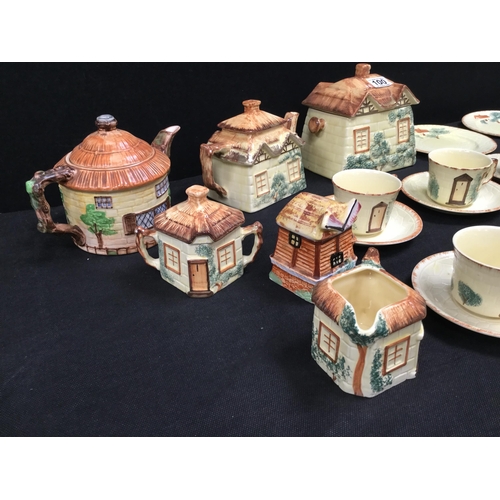 100 - QTY OF COTTAGEWARE CHINA