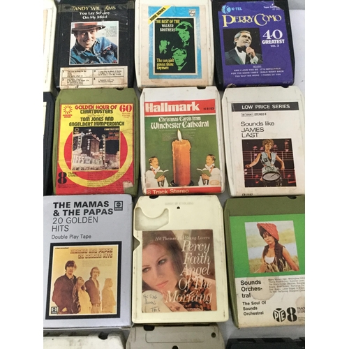 77 - 2 CASES OF VINTAGE A TRACK CASSETTES