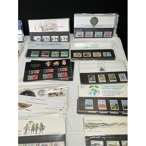 146 - LARGE QTY OF FIRST DAY COVERS TO INCLUDE COINS ETC