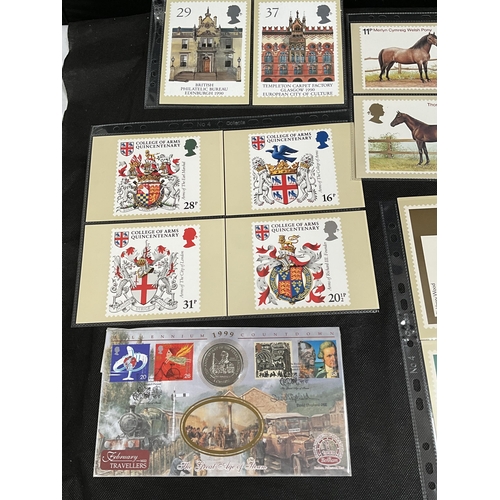 146 - LARGE QTY OF FIRST DAY COVERS TO INCLUDE COINS ETC