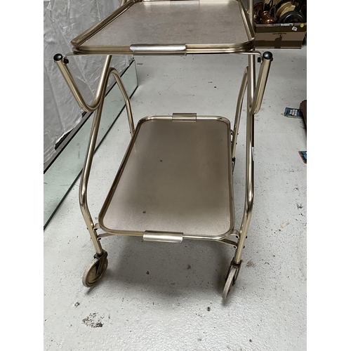 220 - RETRO TEA TROLLEY