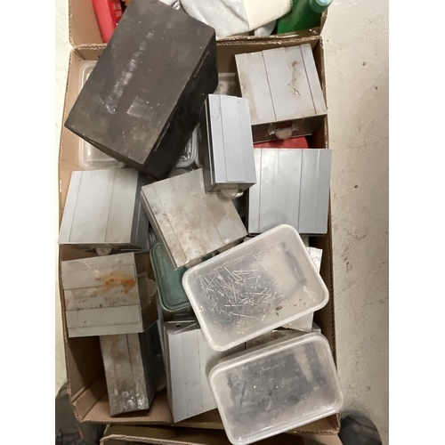 232 - 3 BOXES OF HARDWARE AND GARDENING ITEMS