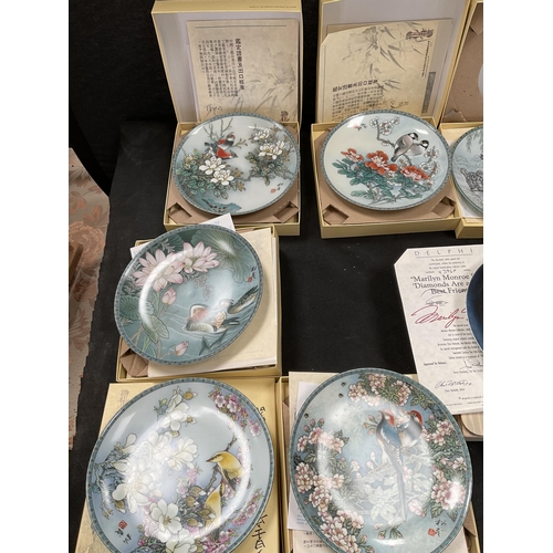 266 - 2 BOXES OF LIMITED EDITION PLATES BOXED WITH CERTIFICATES