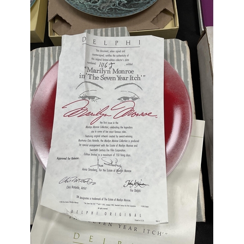 266 - 2 BOXES OF LIMITED EDITION PLATES BOXED WITH CERTIFICATES