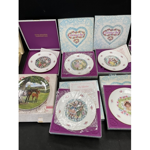 266 - 2 BOXES OF LIMITED EDITION PLATES BOXED WITH CERTIFICATES