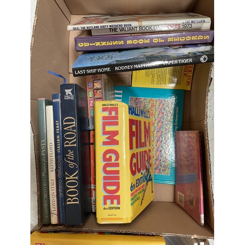 267 - 4 BOXES OF BOOKS