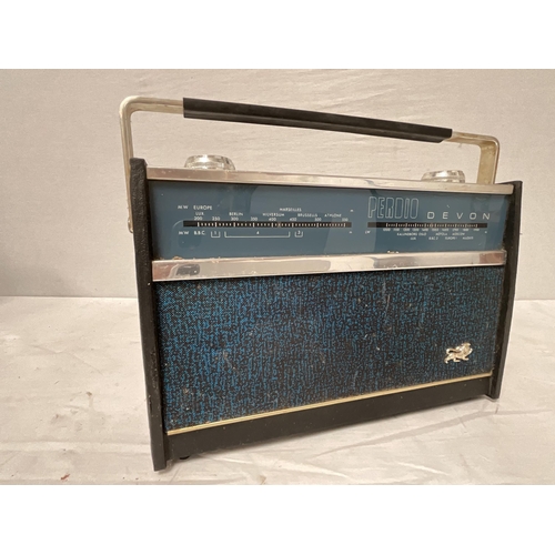 323 - 8 VINTAGE RADIOS TO INCLUDE HMV, PYE, FIDELITY ETC