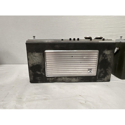 323 - 8 VINTAGE RADIOS TO INCLUDE HMV, PYE, FIDELITY ETC