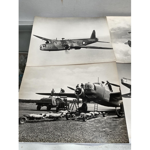 168 - 7 MILITARY AIRCRAFT PHOTOS FOR VICKERS ARMSTRONGS LIMITED - AVIATION DEPARTMENT, VICKERS HOUSE, BROA... 