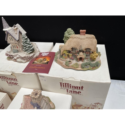 175 - QTY OF LILLIPUT LANE COTTAGES SOME IN ORIGINAL BOXES