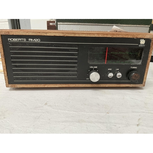 355 - BOX OF 8 VINTAGE RADIOS TO INCLUDE MURPHY, ULTRA ETC