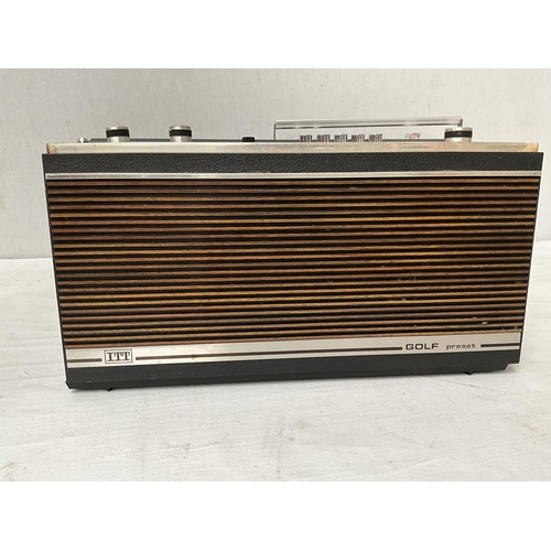 373 - BOX OF 9 VINTAGE RADIOS TO INCLUDE PACKER, ECHO, SONY, ETC