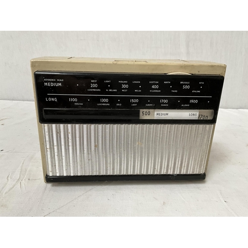 375 - BOX OF 10 VINTAGE RADIOS TO INCLUDE ECHO ETC