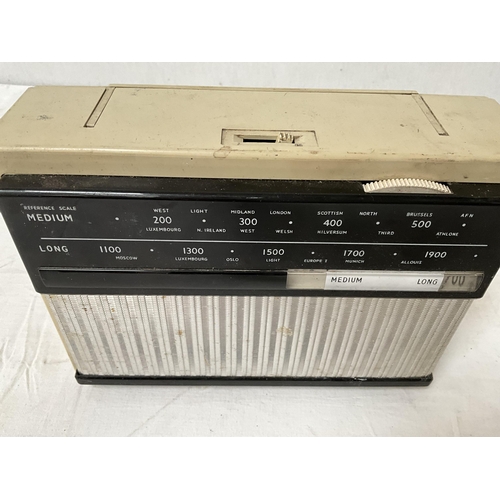 375 - BOX OF 10 VINTAGE RADIOS TO INCLUDE ECHO ETC