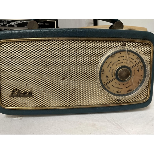 375 - BOX OF 10 VINTAGE RADIOS TO INCLUDE ECHO ETC