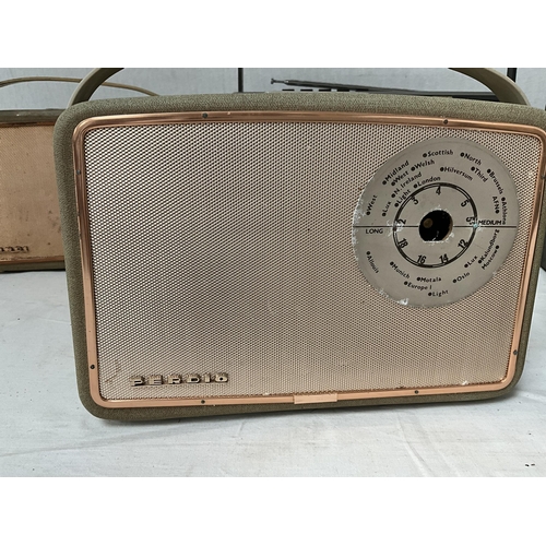 375 - BOX OF 10 VINTAGE RADIOS TO INCLUDE ECHO ETC