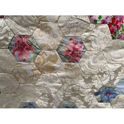 176 - VINTAGE PATCHWORK QUILT