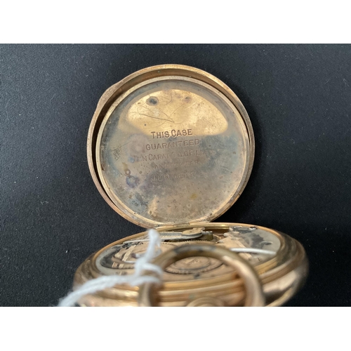 196 - STAR WATCH CASE & CO USA IN A 10CT GOLD FILLED CASE