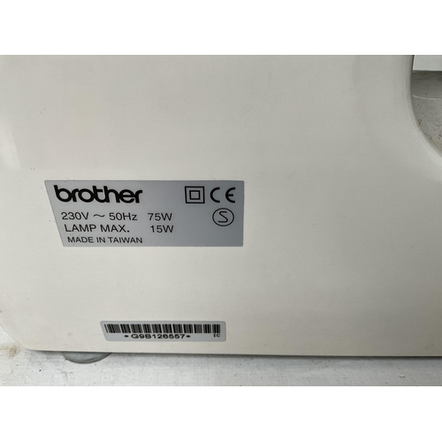 385 - ** WITHDRAWN NO LEAD ** BROTHER ELECTRIC SEWING MACHINE