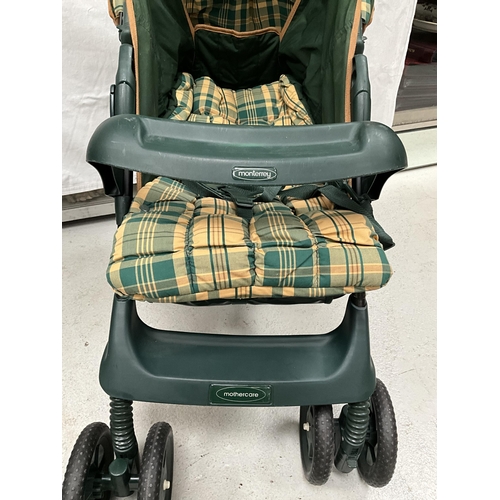 60 - MOTHERCARE PUSHCHAIR WITH INSTRUCTION BOOK