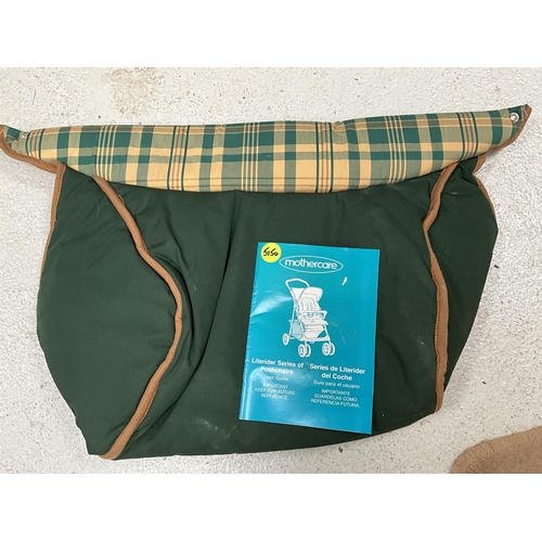 60 - MOTHERCARE PUSHCHAIR WITH INSTRUCTION BOOK