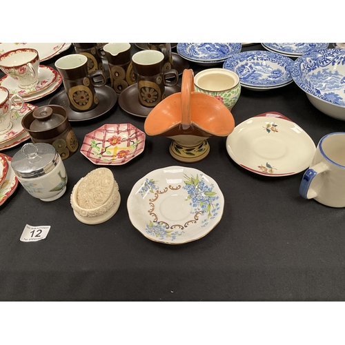 12 - 2 BOXES OF CHINA TO INCLUDE DENBY ETC