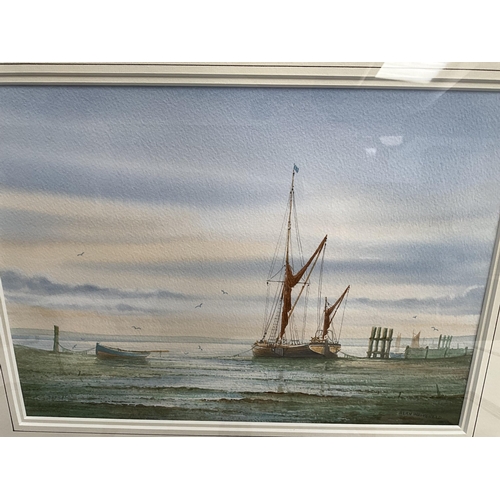 16 - 3 MODERN FRAMED WATERCOLOURS - ALL  SIGNED ALAN WHITEHEAD
22