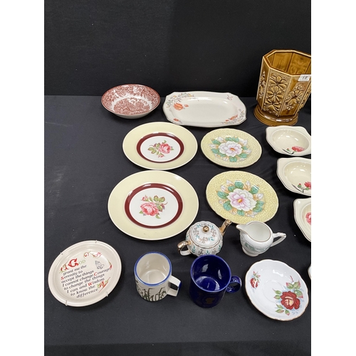19 - 2 BOXES OF CHINA TO INCLUDE SYLVAC ROYAL WINTON GRIMWADES ETC
