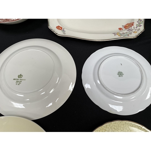 19 - 2 BOXES OF CHINA TO INCLUDE SYLVAC ROYAL WINTON GRIMWADES ETC