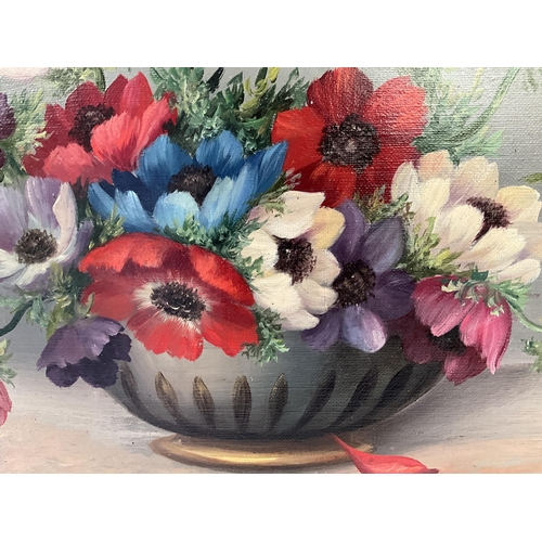 23 - VINTAGE GILT FRAMED OILS STILL LIFE SIGNED ANTON MUSIN 26